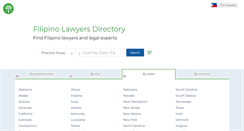 Desktop Screenshot of filipinolawyers.net